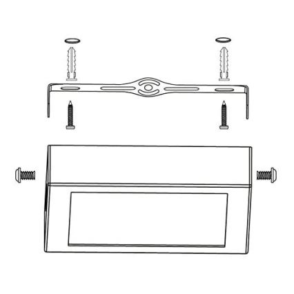 Eglo - Φως εξωτερικού χώρου dimmer LED ARGOLIS-C LED/22W/230V Bluetooth IP44