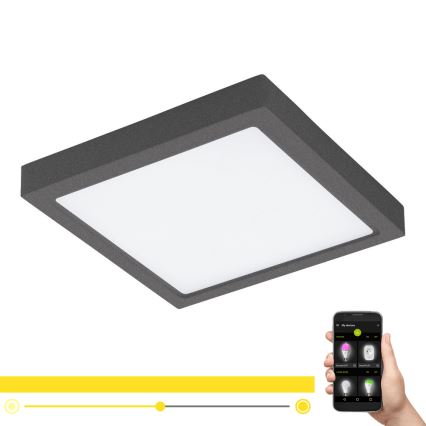Eglo - LED Ρυθμιζόμενο εξωτερικό φωτιστικό ARGOLIS-C LED/22W/230V IP44 Bluetooth