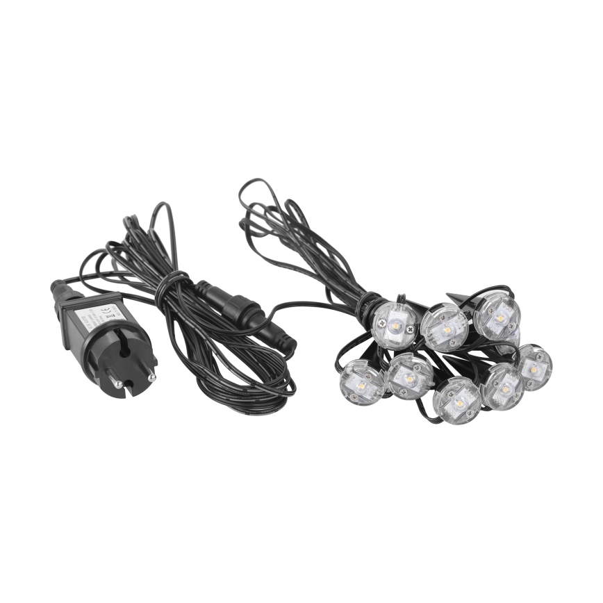 Eglo - LED Διακοσμητικά λαμπάκια εξωτερικού χώρου 9xLED 10m IP65 θερμό λευκό