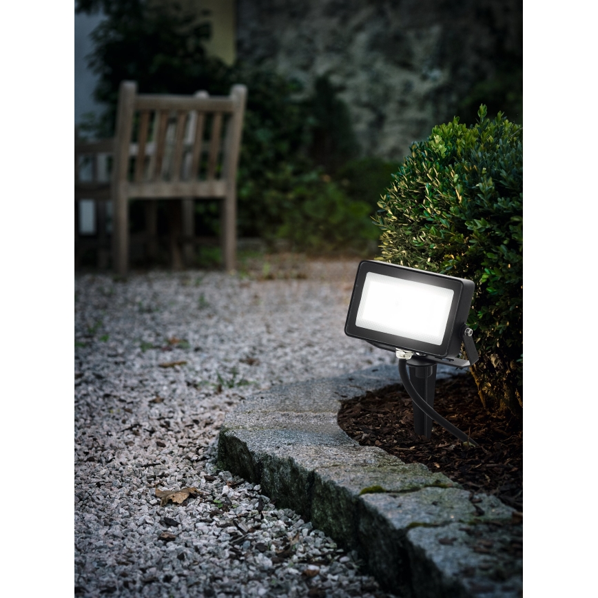 Eglo - Προβολέας LED RGB LED/10W/230V + τηλεχειριστήριο IP44