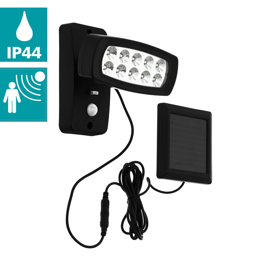 Eglo - Ηλιακό φωτιστικό τοίχου LED με αισθητήρα LED/1,2V 600 mAh IP44