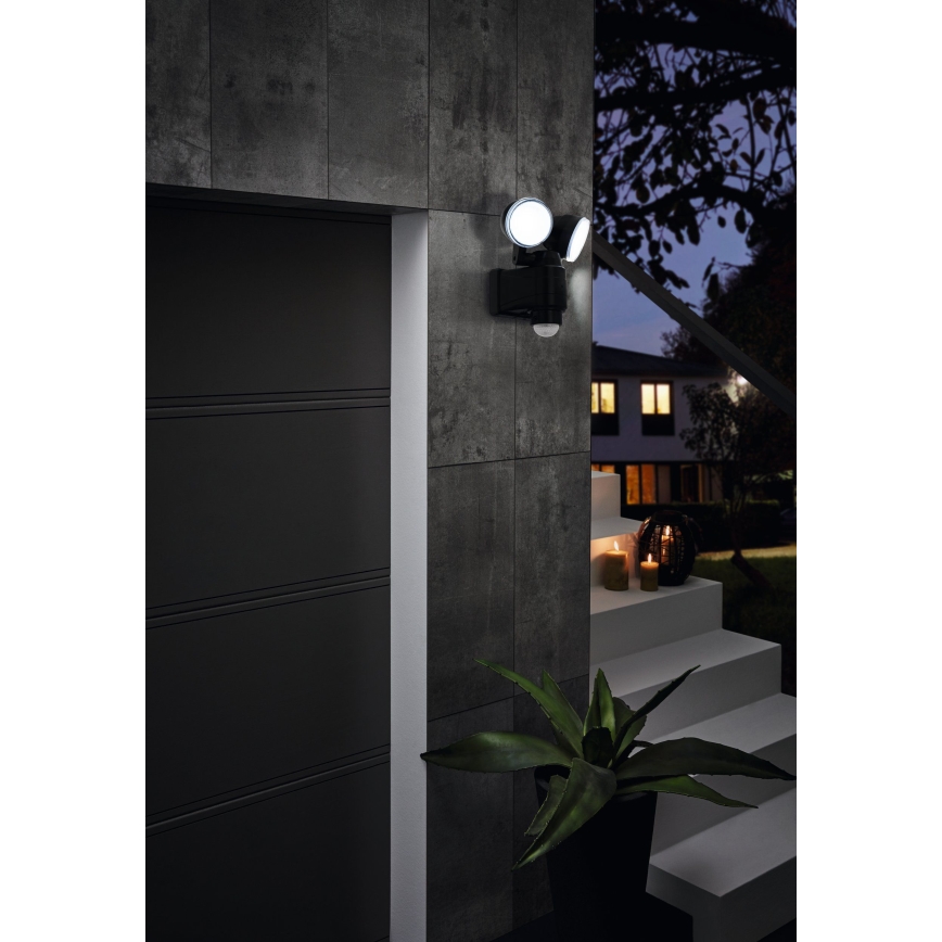 Eglo - Φως εξωτερικού χώρου LED με αισθητήρα 2xLED/4W/4xLR1IP44