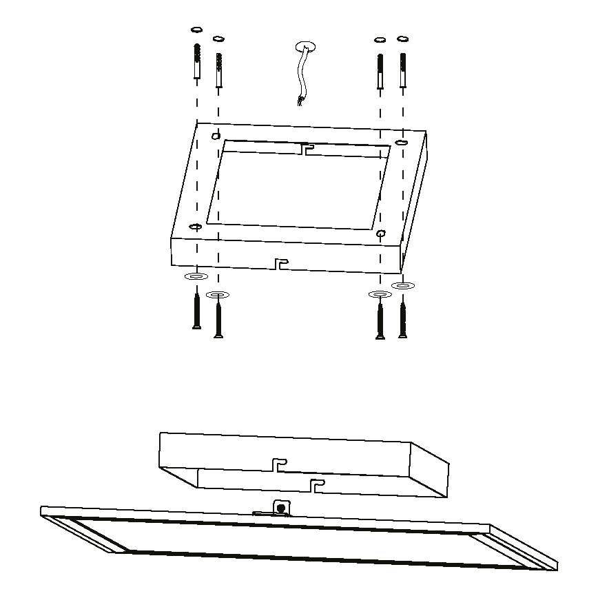 Eglo - LED Ρυθμιζόμενο φωτιστικό οροφής LED/14W/230V με τηλεχειριστήριο