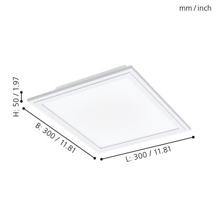 Eglo - Φως οροφής dimmer LED LED/14W/230V + RC