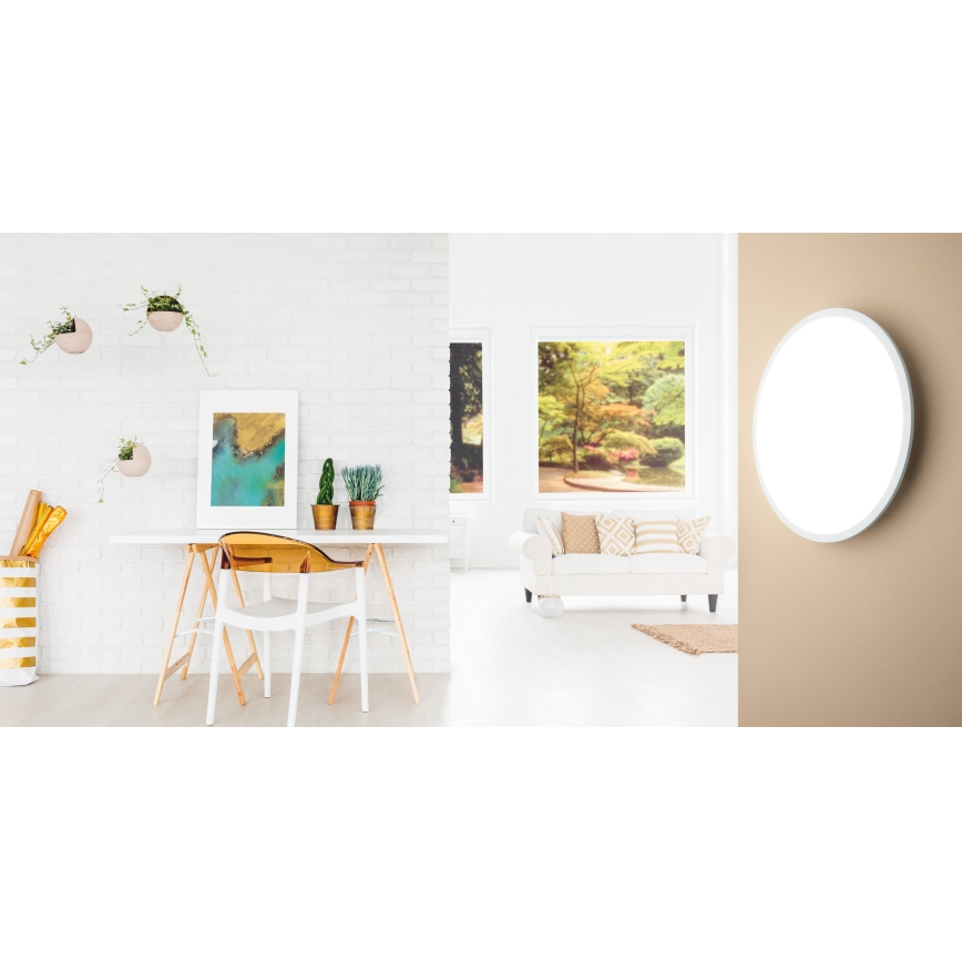 Eglo - LED Ρυθμιζόμενο φωτιστικό οροφής LED/19,5W/230V με τηλεχειριστήριο