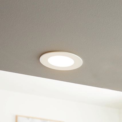 Eglo - Ρυθμιζόμενο εντοιχισμένο φωτιστικό LED 5W/230V με τηλεχειριστήριο, Ø 12 cm