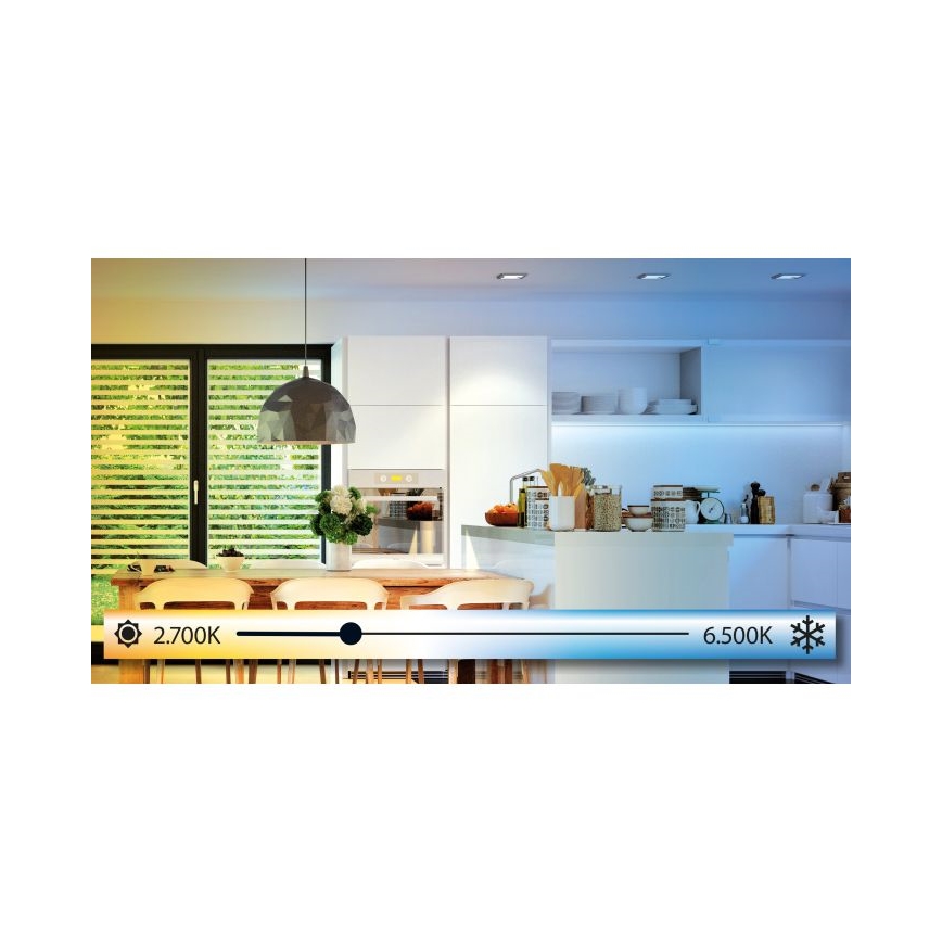Eglo - Φως οροφής dimmer LED LED/36W/230V + RC
