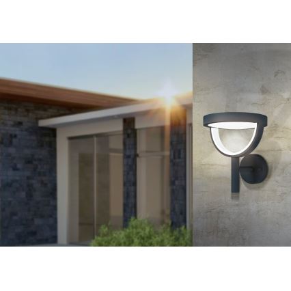 Eglo 98234 - LED επιτοίχιο φωτιστικό εξωτερικού χώρου FRANCARI-C LED/15W/230V IP44