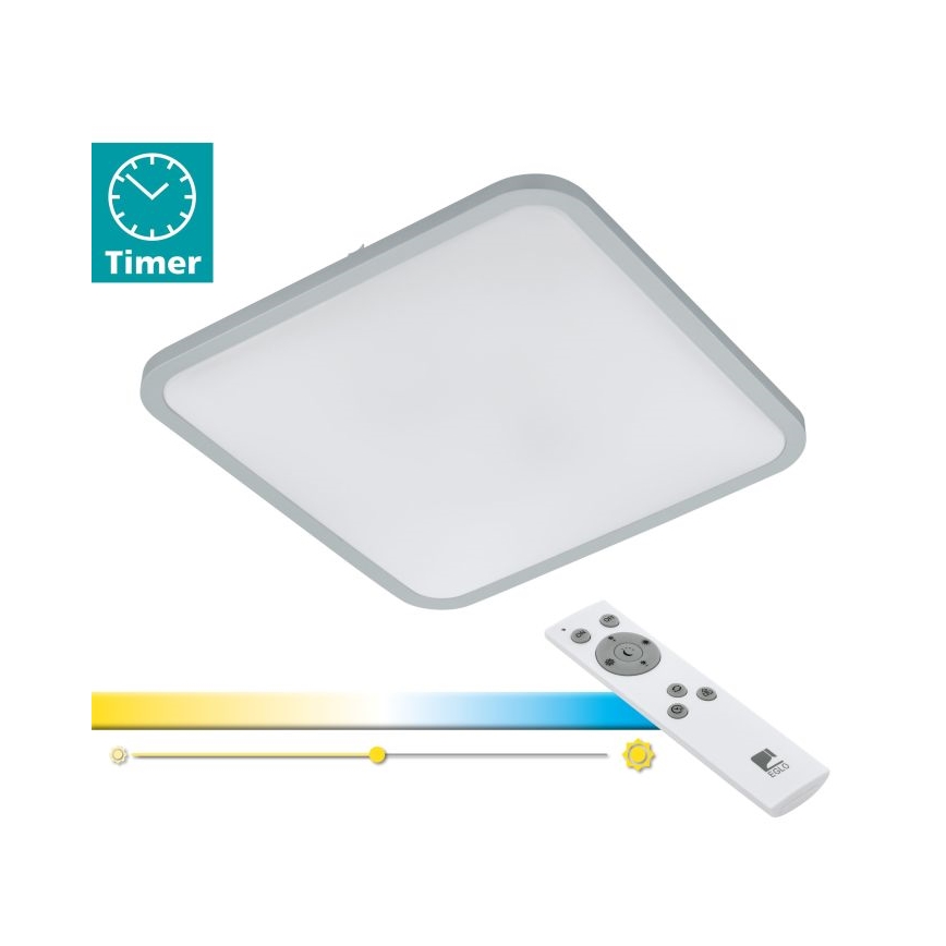 Eglo 98258 - Ρυθμιζόμενο LED φωτιστικό οροφής COGOLETO LED/30W/230V + τηλεχειριστήριο