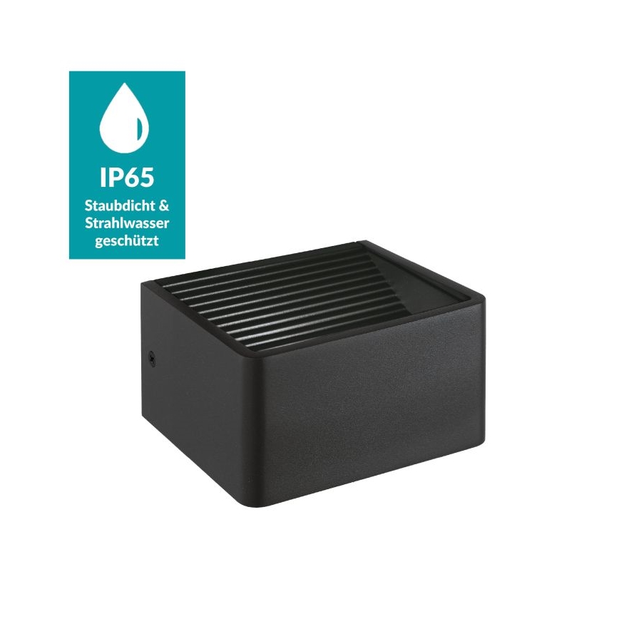 Eglo - Επιτοίχιο φωτιστικό εξωτερικού χώρου LED LED/6W/230V IP44