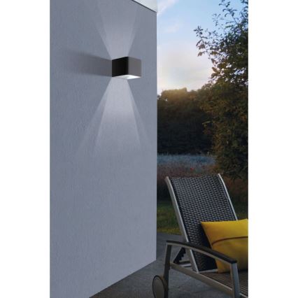 Eglo - Επιτοίχιο φωτιστικό εξωτερικού χώρου LED LED/6W/230V IP44