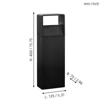 Eglo - Λάμπα εξωτερικού χώρου LED LED/5W/230V IP44