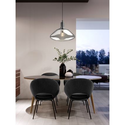 Eglo - Πολύφωτο σε σχοινί 1xE27/60W/230V