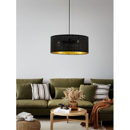 Eglo - Κρεμαστό φωτιστικό οροφής 3xE27/40W/230V