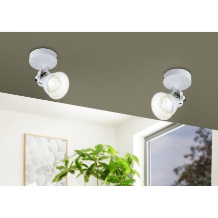 Eglo - Φως σποτ τοίχου LED 1xGU10/3,3W/230V