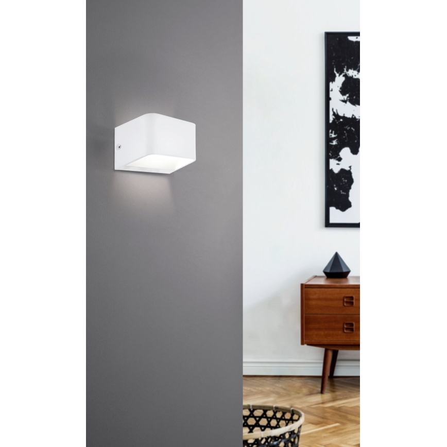 Eglo - Φωτιστικό τοίχου LED LED/6W/230V 3000K λευκό
