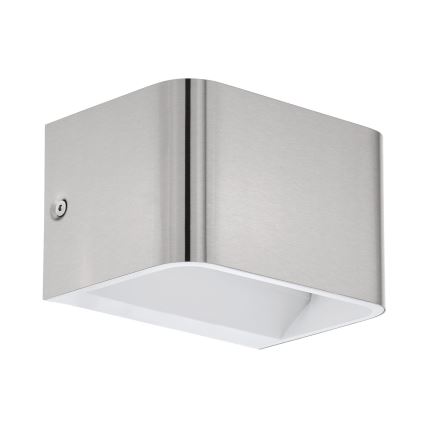 Eglo - Φωτιστικό τοίχου LED LED/6W/230V 3000K ματ χρώμιο