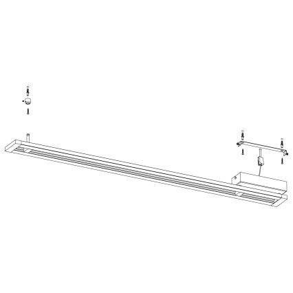 Eglo - Φως οροφής dimmer LED LED/27W/230V