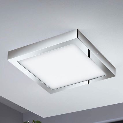 Eglo - LED RGBW Ρυθμιζόμενο φωτιστικό οροφής FUEVA-C LED/21W/230V Bluetooth IP44