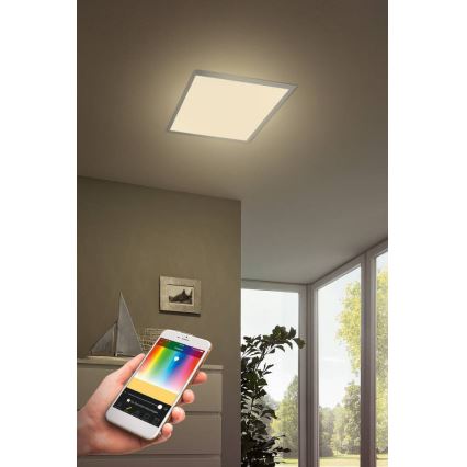 Eglo - LED RGB dimmable φωτιστικό οροφής TURCONA-C LED/20W/230V + τηλεχειριστήριο