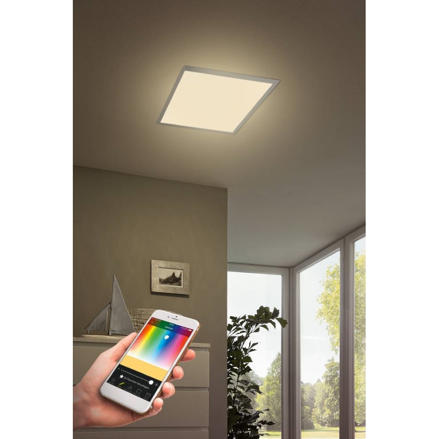 Eglo - LED RGB dimmable φωτιστικό οροφής TURCONA-C LED/20W/230V + τηλεχειριστήριο