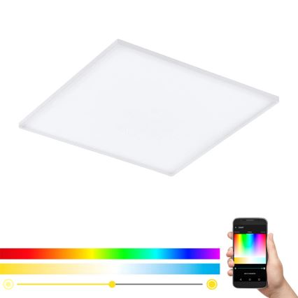 Eglo - LED RGB Dimming φωτιστικό οροφής TURCONA-C LED/30W/230V + RC
