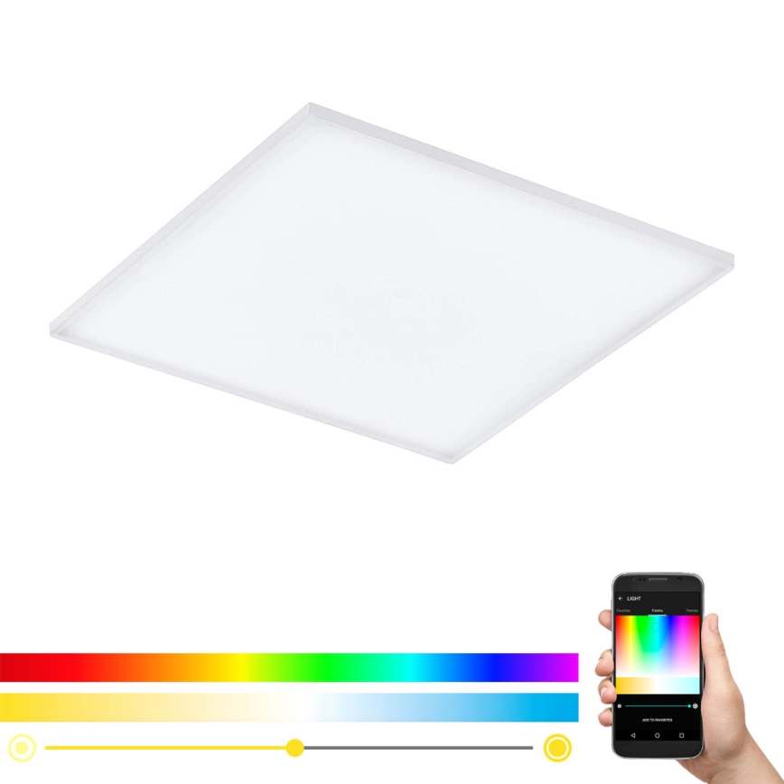Eglo - LED RGB Dimming φωτιστικό οροφής TURCONA-C LED/30W/230V + RC