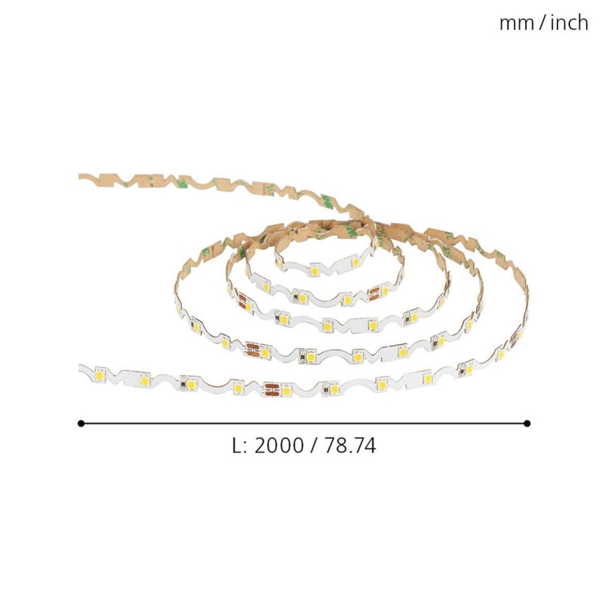 Eglo - LED Ταινία LED/9,6W/230V/24V 2m