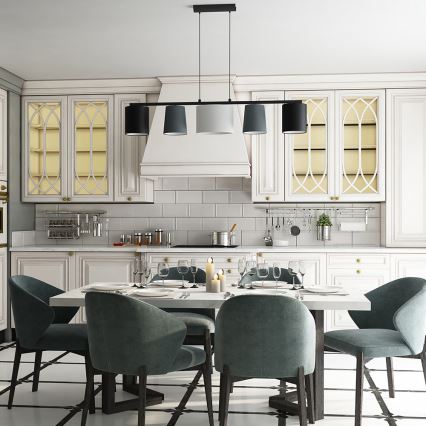 Eglo - Πολύφωτο σε σχοινί 5xE14/25W/230V