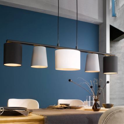 Eglo - Πολύφωτο σε σχοινί 5xE14/25W/230V