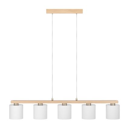 Eglo - Πολύφωτο σε σχοινί 5xE27/28W/230V