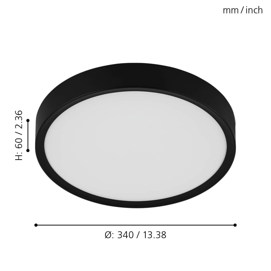 Eglo - Φως οροφής LED LED/16,8W/230V