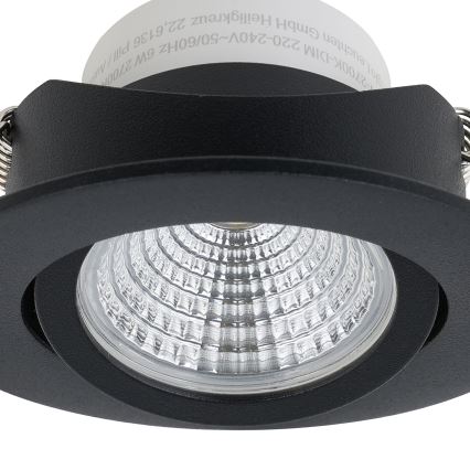 Eglo - LED Με Dimmer Χωνευτό φως LED/6W/230V