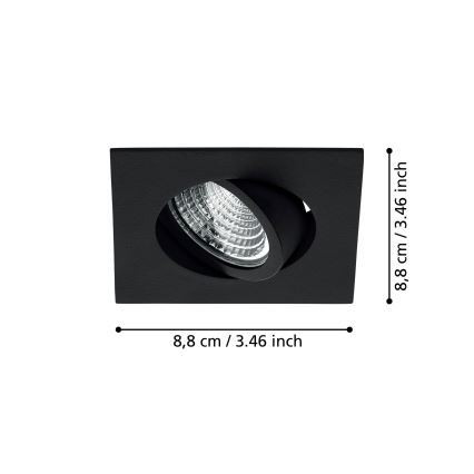 Eglo - Κρεμαστό φως οροφής dimmer LED LED/6W/230V