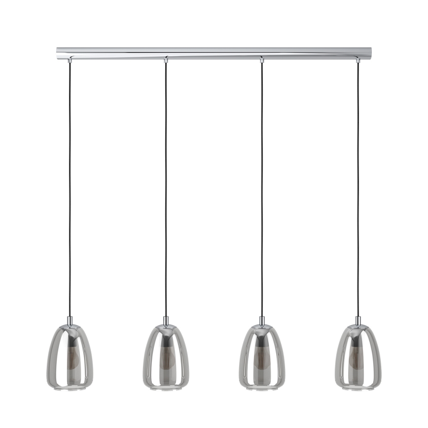 Eglo - Πολύφωτο σε σχοινί 4xE27/40W/230V