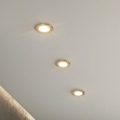 Eglo 98634 - ΣΕΤ 3x Κρεμαστό φωτιστικό οροφής μπάνιου LED FUEVA LED/2,8W/230V