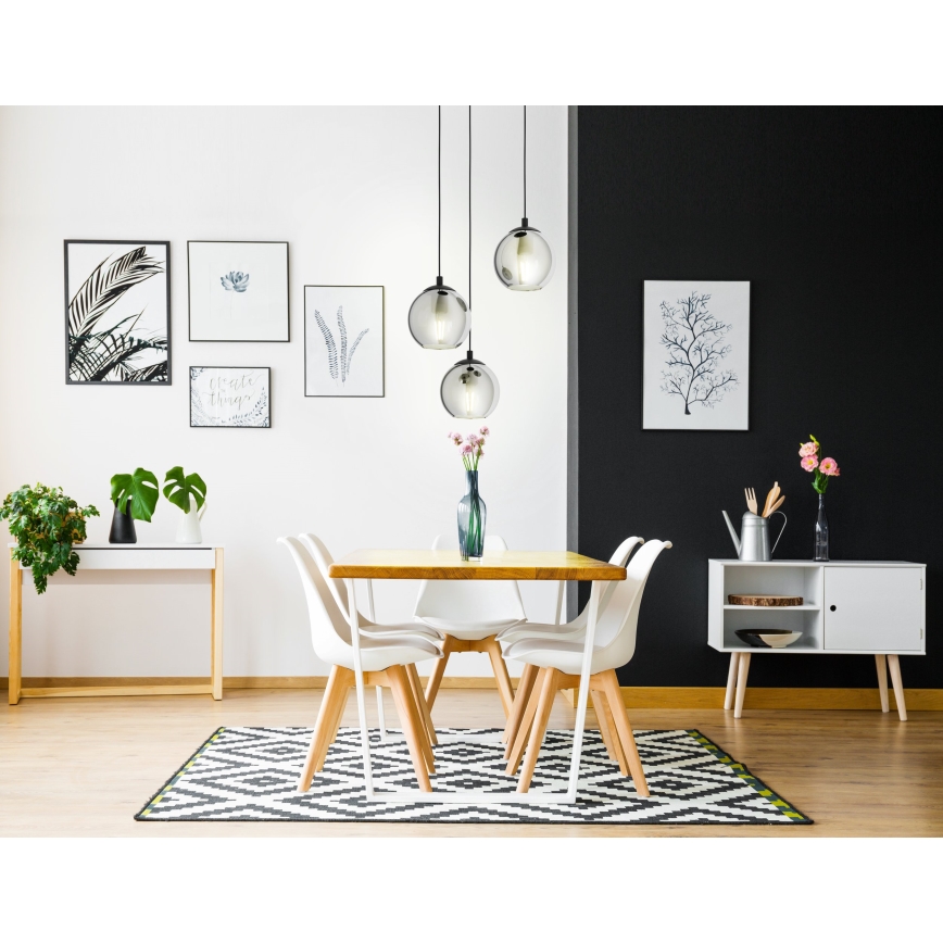 Eglo 98653 - Κρεμαστό φωτιστικό οροφής τρίφωτο ARISCANI 3xE27/40W/230V