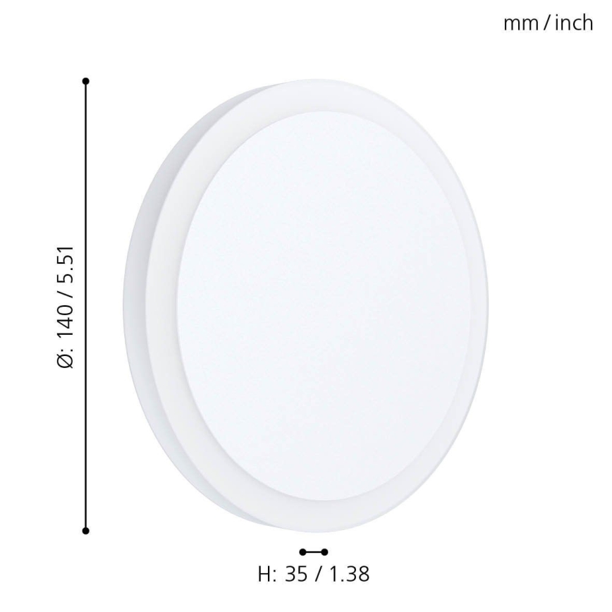 Eglo - Φως οροφής LED LED/5,4W/230V