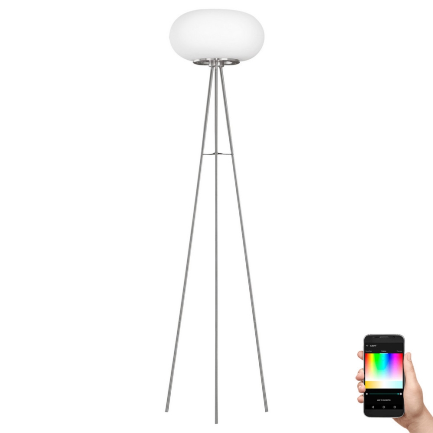 Eglo - LED RGB Dimmable φωτιστικό δαπέδου OPTICA-C LED/17W/230V διάμετρος 56 cm