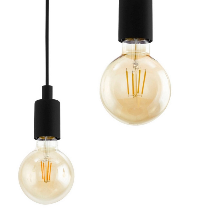 Eglo - Κρεμαστό φωτιστικό οροφής 6xE27/60W/230V spider