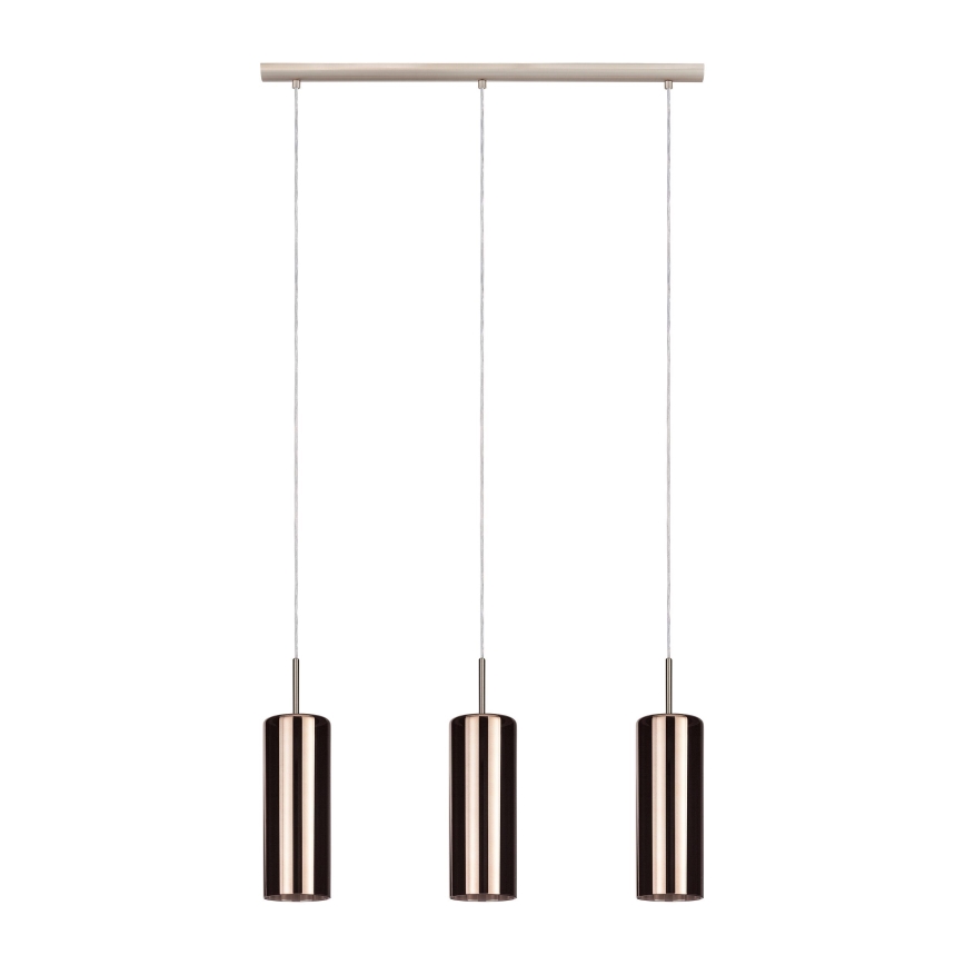 Eglo 98699 - Κρεμαστό φωτιστικό με καλώδιο SELVINO 3xE27/15W/230V