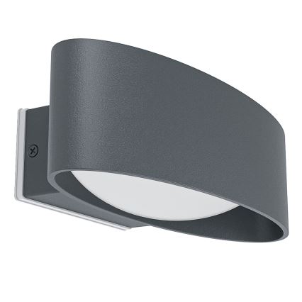 Eglo - Φως τοίχου εξωτερικού χώρου LED LED/10W/230V IP44