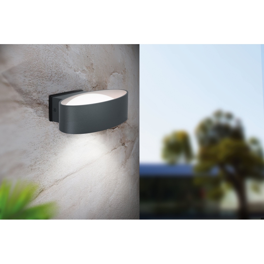 Eglo - Φως τοίχου εξωτερικού χώρου LED LED/10W/230V IP44