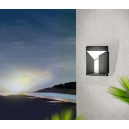 Eglo 98748 - Επιτοίχιο φωτιστικό εξωτερικού χώρου LED NEMBRO LED/10W/230V IP54