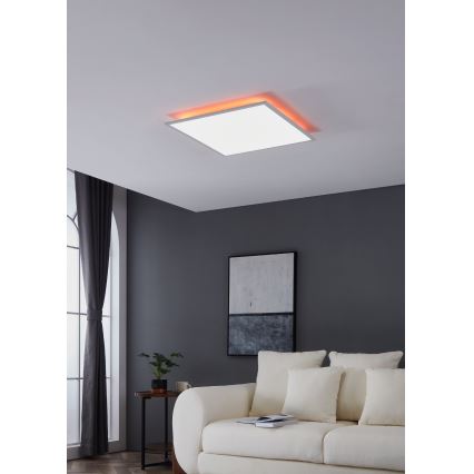 Eglo - RGBW Φωτιστικό οροφής dimming LED/32,5W/230V 2700-6500K 60x60 cm + τηλεχειριστήριο