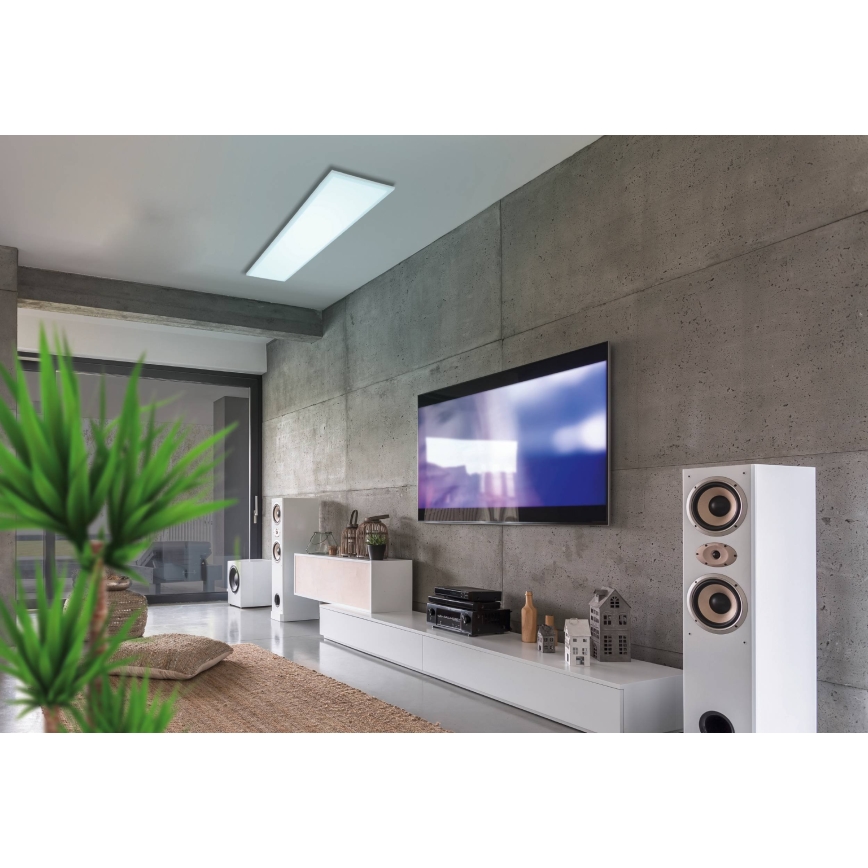 Eglo - RGBW Φωτιστικό οροφής dimming LED/32,5W/230V 2700-6500K 120x30 cm + τηλεχειριστήριο