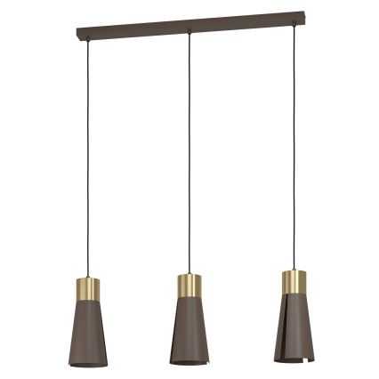 Eglo - LED Πολύφωτο κρεμαστό ράγα 3xGU10/4,5W/230V