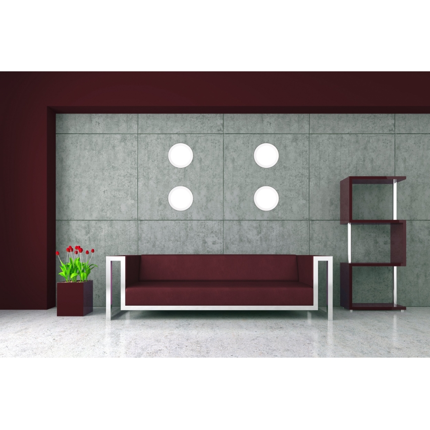 Eglo - LED Ρυθμιζόμενο εντοιχισμένο φωτιστικό για μπάνιο LED/16,5W/230V IP44 ZigBee διάμ. 21,6 cm