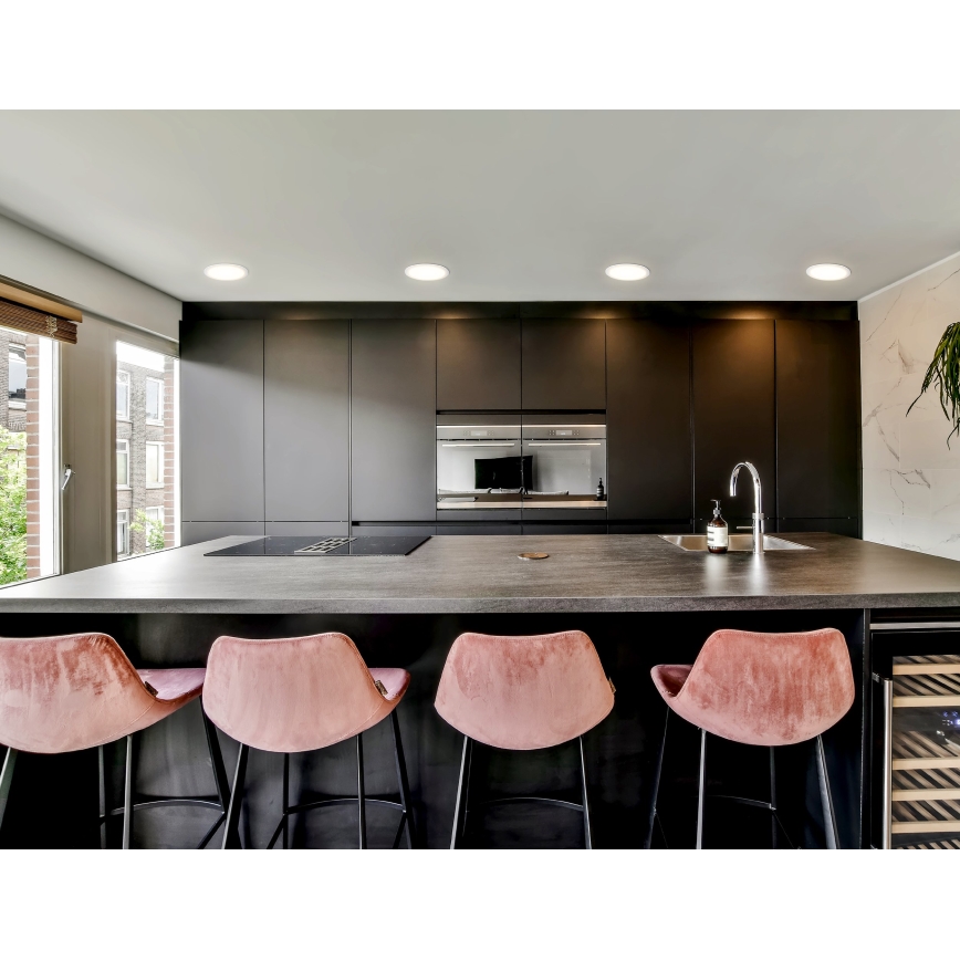 Eglo - LED Ρυθμιζόμενο εντοιχισμένο φωτιστικό για μπάνιο LED/16,5W/230V IP44 ZigBee διάμ. 21,6 cm