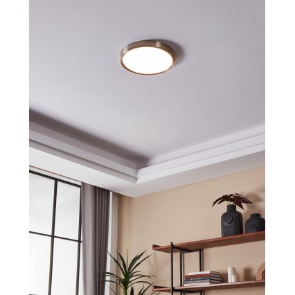 Eglo - LED Dimmable φωτιστικό οροφής μπάνιου LED/19,5W/230V 2700-6500K IP44 ZigBee